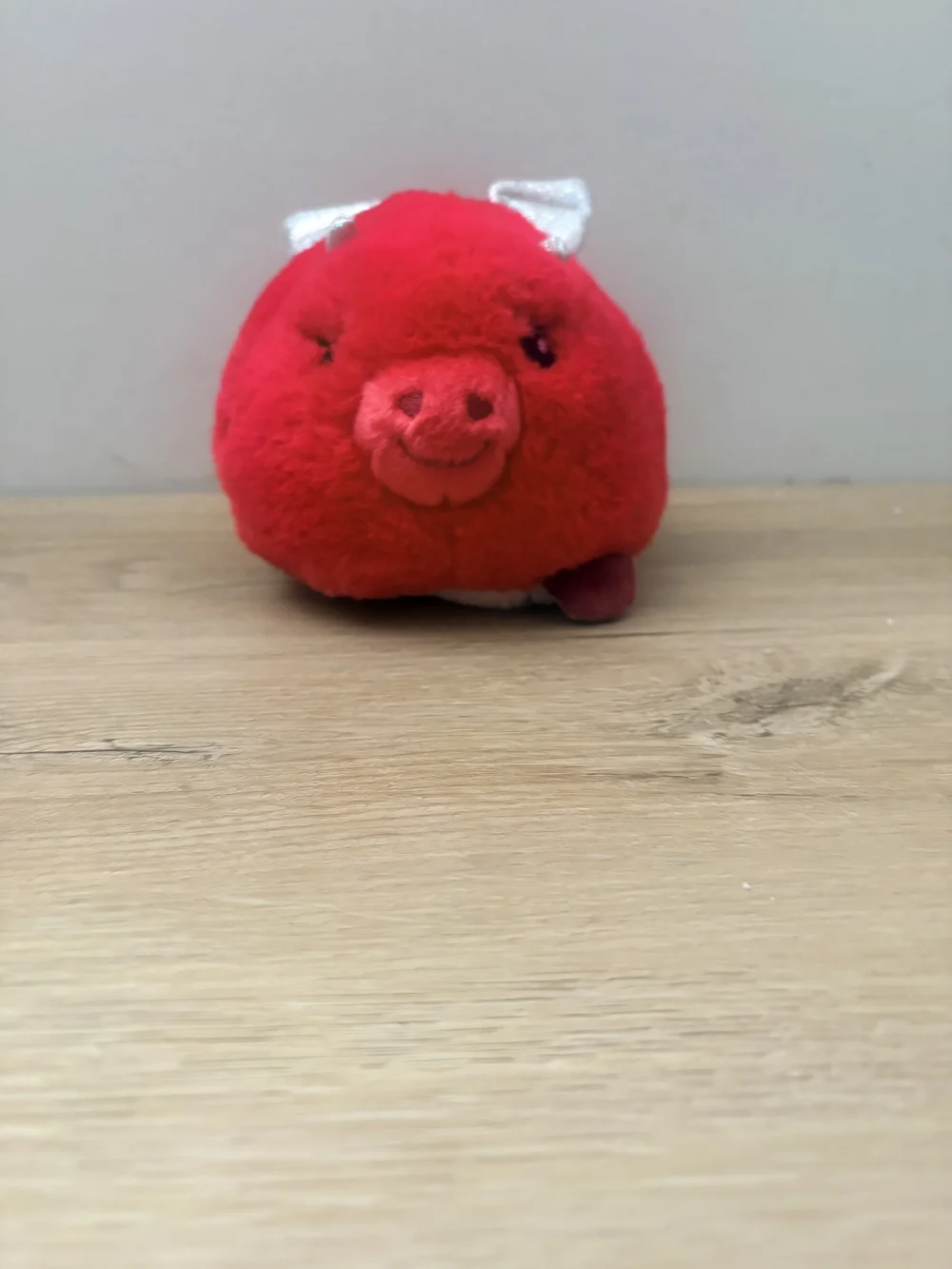 Plush Pink Unicorn Pig Soft Pet Toy - Cute Sparkle Horn